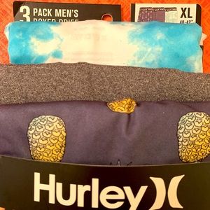 Brand new Hurley 3pk Men’s Boxer Briefs XL 40-42”